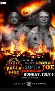 WWE Great Balls of Fire 2017 PPV HDTV Sunday Night 09 july 2017 Full Movie